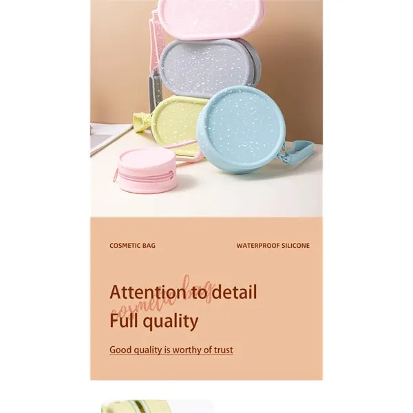 Round shape silicone bag