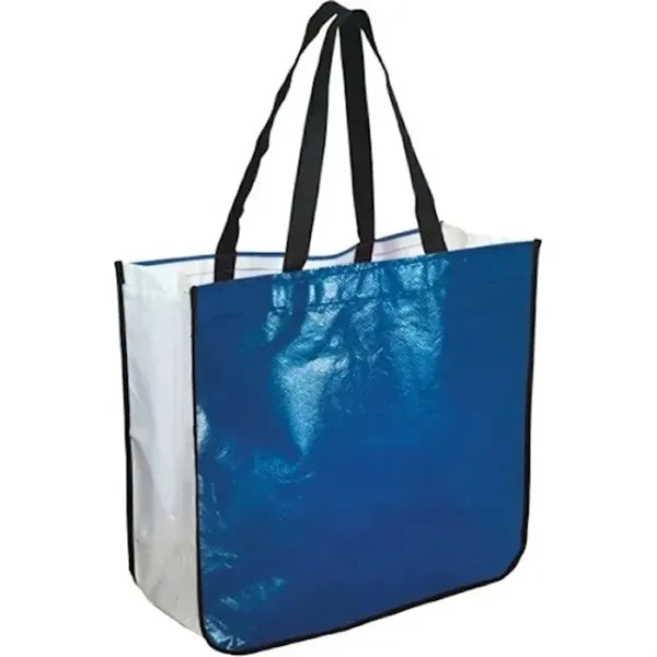 Extra Large Laminated Shopping Tote Bag