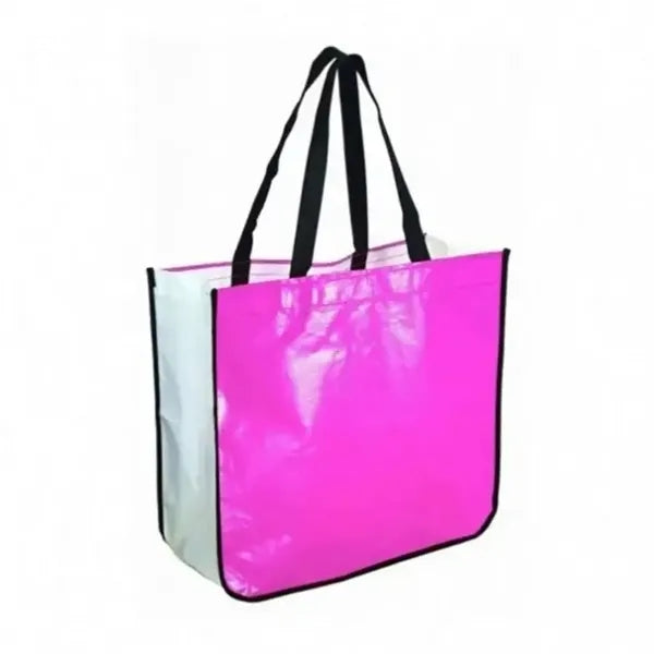 Extra Large Laminated Shopping Tote Bag