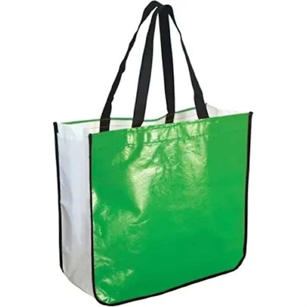 Extra Large Laminated Shopping Tote Bag