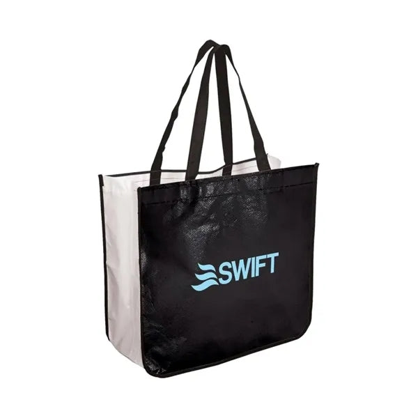 Extra Large Laminated Shopping Tote Bag