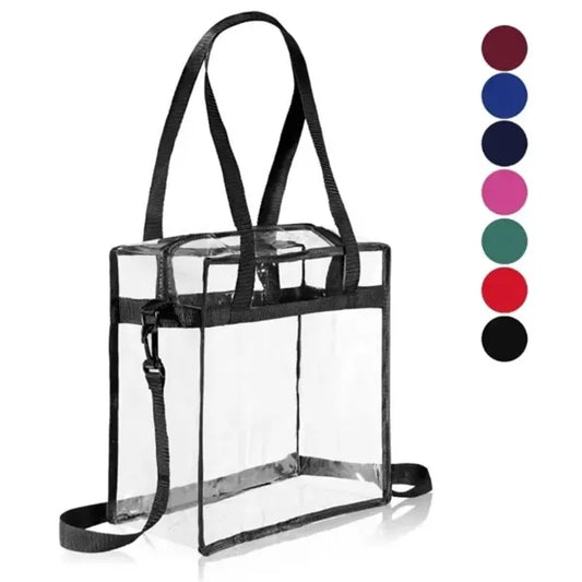 Logo Stadium Clear Tote Bag