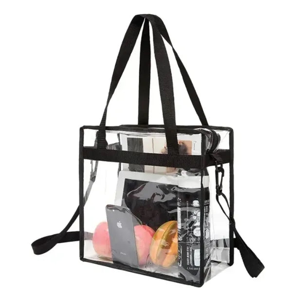 Logo Stadium Clear Tote Bag
