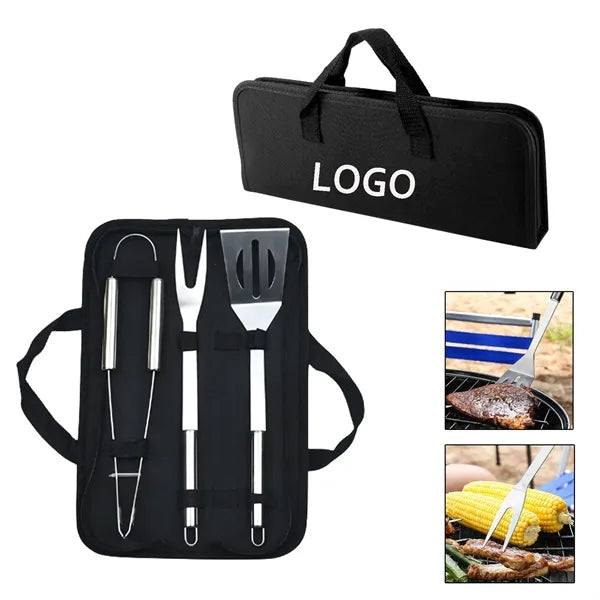 Sturdy 3-in-1 Outdoor Cooking Set