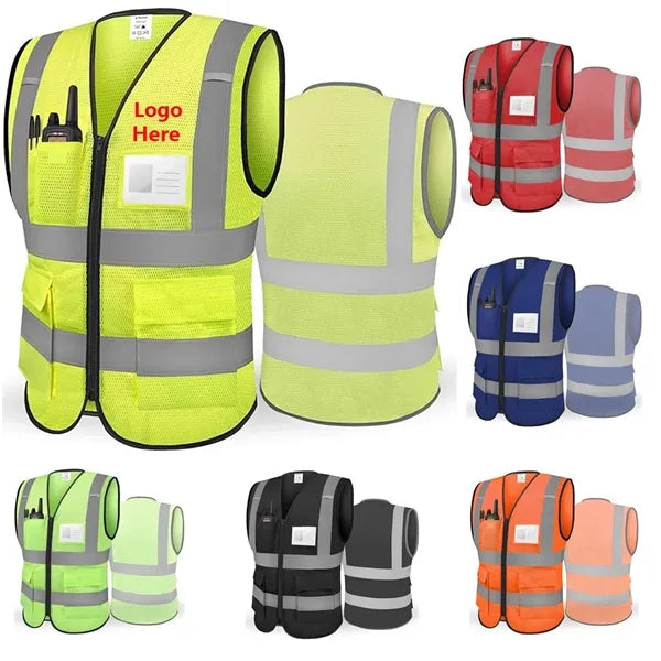 Reflective Mesh Safety Vest