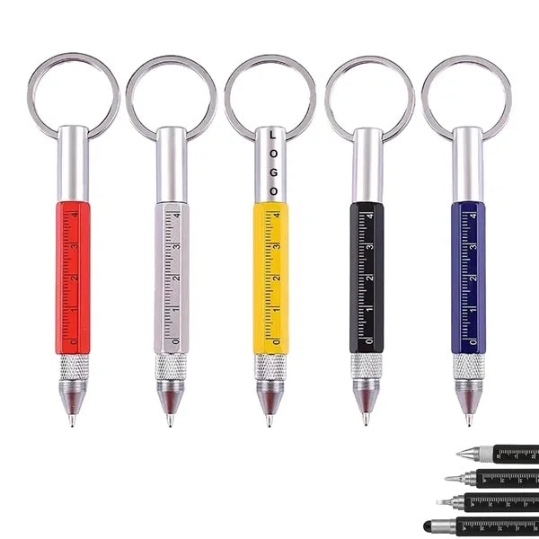 Multitool Tech Pen w/ Key Ring