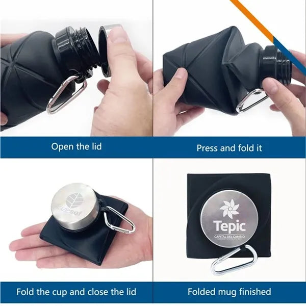 Dimon Collapsible Water Bottle