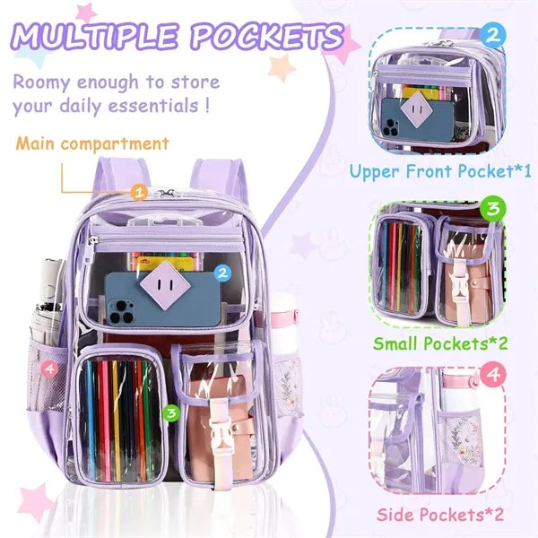 Clear Backpack for School