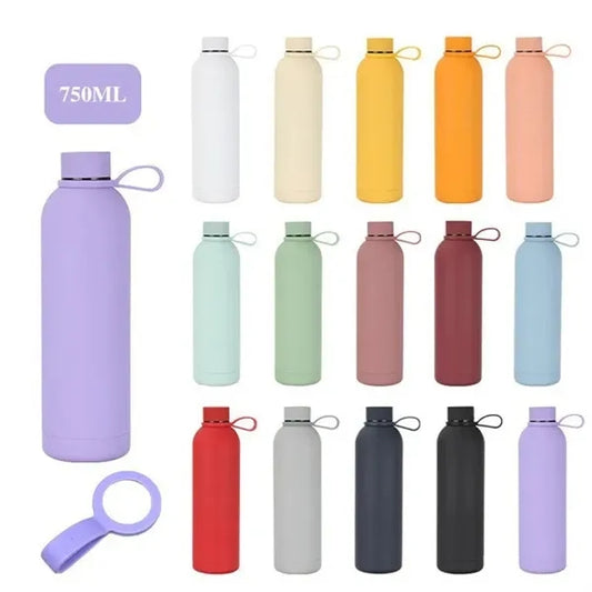 750ml Stainless Steel Sports Water Bottle