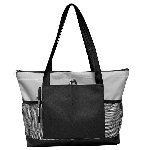 Feather Flight Zippered Tote Bag