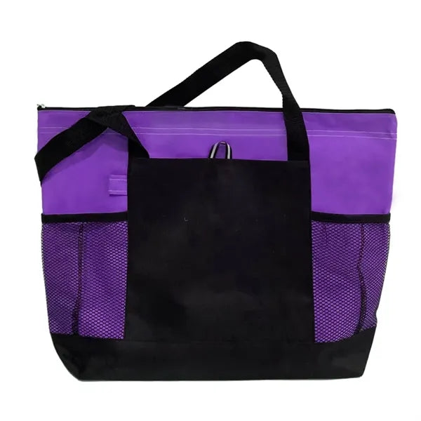 Feather Flight Zippered Tote Bag