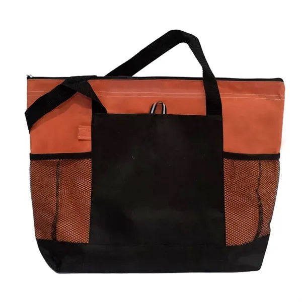 Feather Flight Zippered Tote Bag
