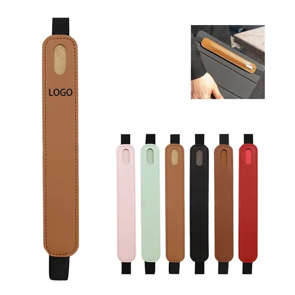 PU Leather Stretchy Elastic Pen Case