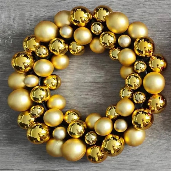 Christmas Ball Wreath