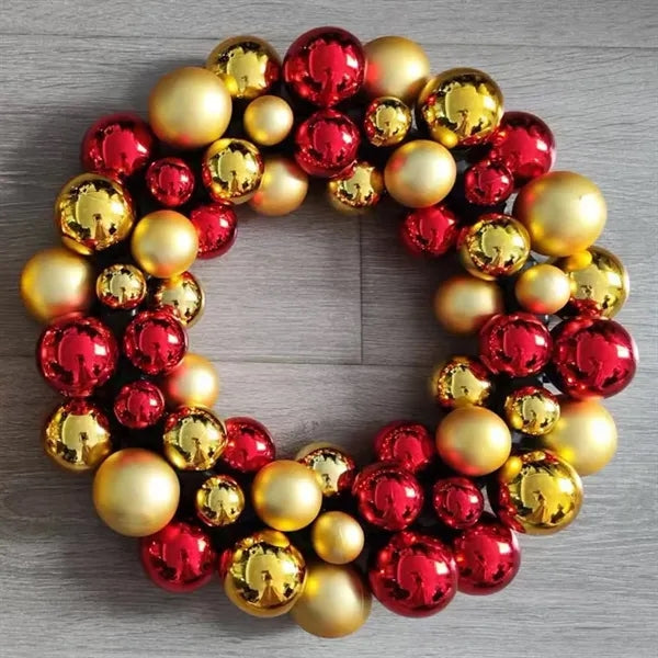 Christmas Ball Wreath