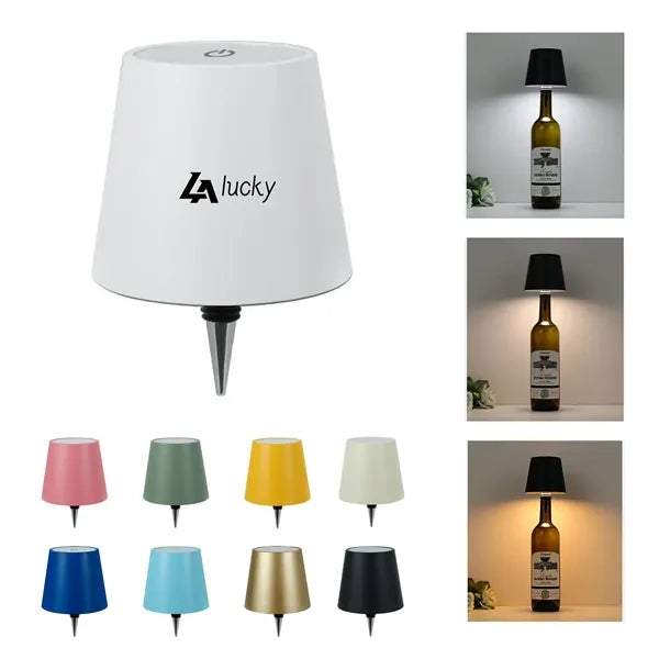 Rechargeable Wine Cork Table Lamp