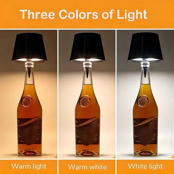 Rechargeable Wine Cork Table Lamp