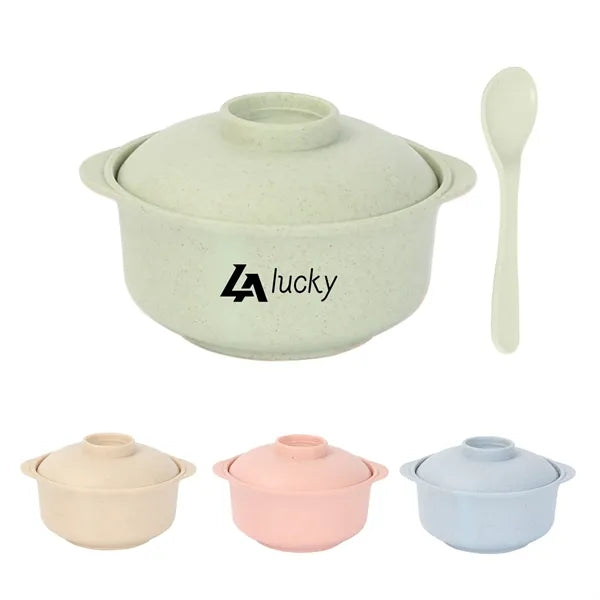 Wheat Straw Soup Bowl Set