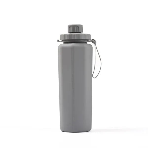 20OZ. Silicone Foldable Water Bottle Portable Sports Cup