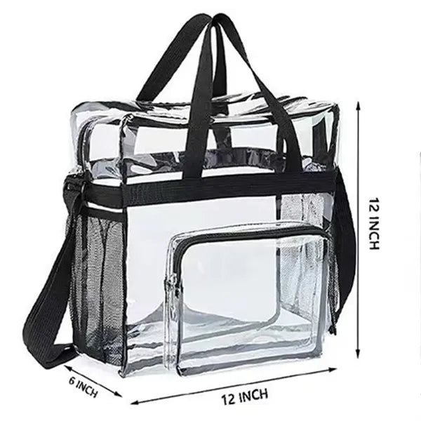 Transparent Crossbody Handbag Toiletries Luggage Storage