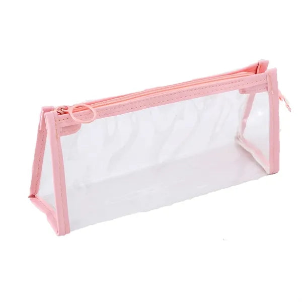 Simple Transparent Pencil Case with Zipper