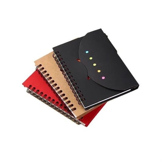 Multifunctional Kraft Paper Cover Memo Pad