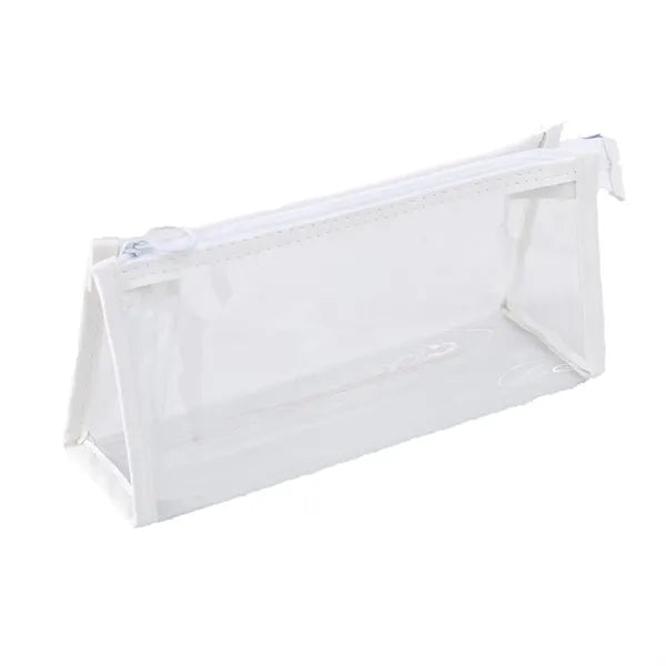 Simple Transparent Pencil Case with Zipper