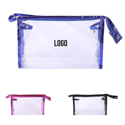 Clear Cosmetic Bag with Zipper