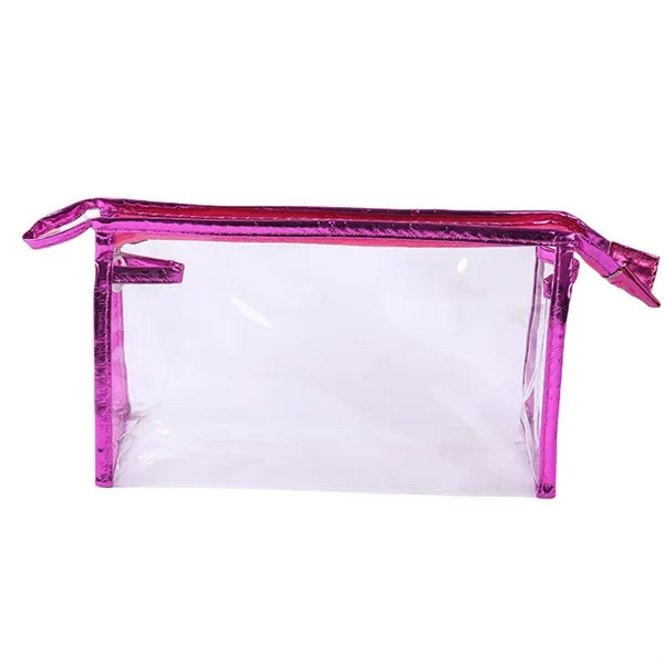 Clear Cosmetic Bag with Zipper