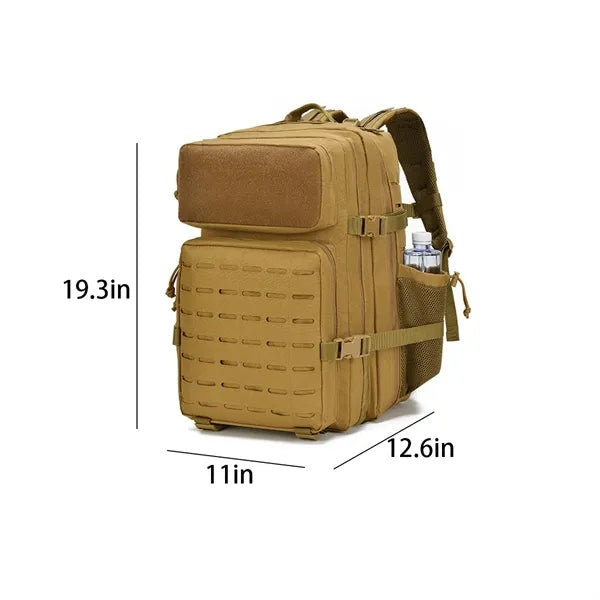 45L Men Military Tactical Out Bag Hiking Rucksack Backpack
