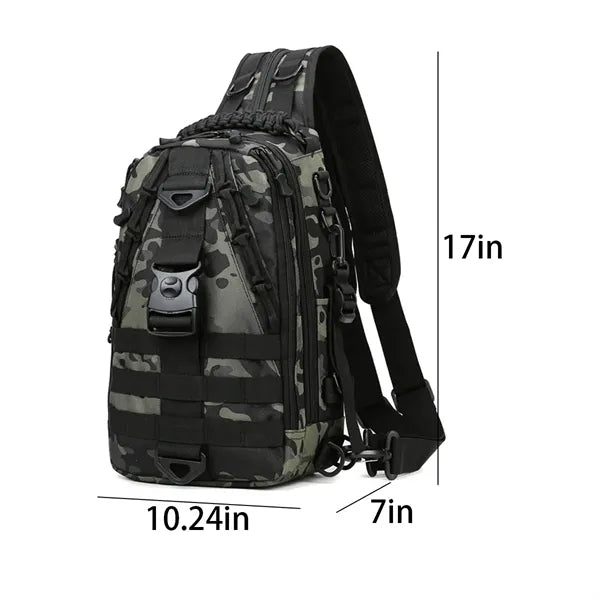 Big Military Hiking Tactical Camping Outdoor chest backpack