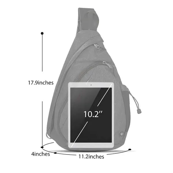 Outdoor Breathable Unisex Crossbody Shoulder Chest Sling Bag