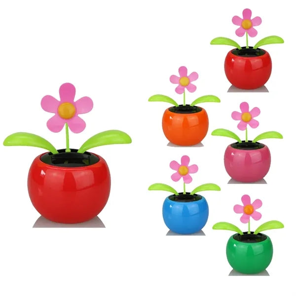 Car Ornament Wiggly Flower
