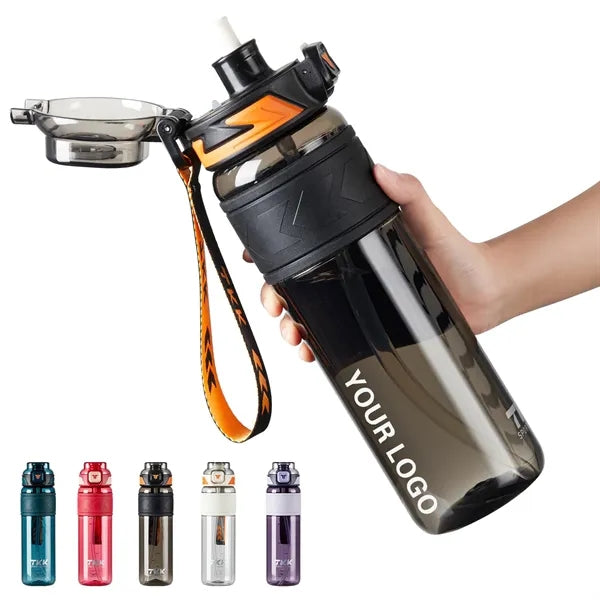 34oz Sports Water Bottles with Removable Straw