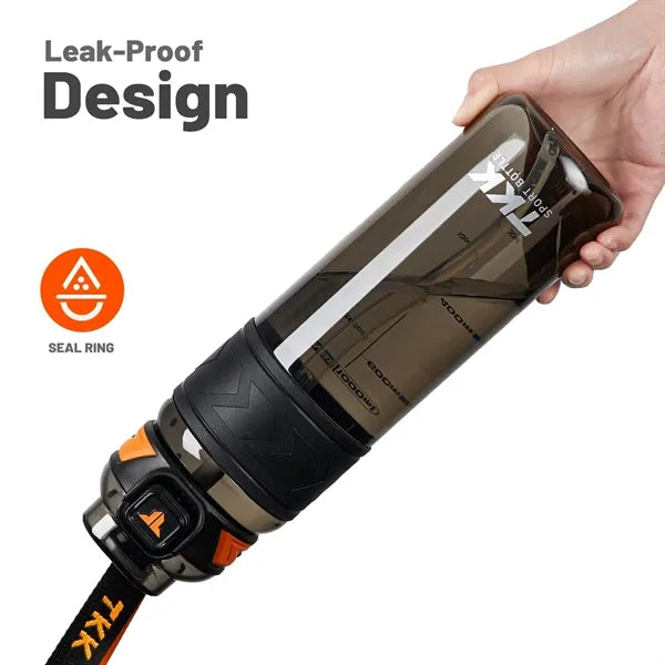 34oz Sports Water Bottles with Removable Straw