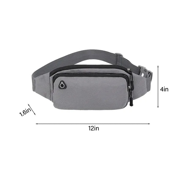 Outdoor Sports Gym Leisure Crossbody Chest Waist Pouch Bag