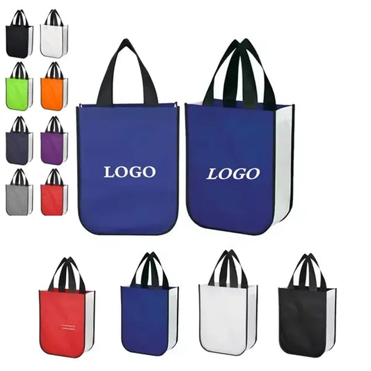 Shiny Non-woven Shopper Tote Bag