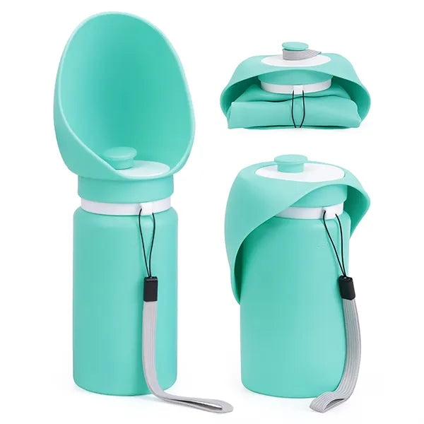 Collapsible Silicone Dog Travel Water Bottle