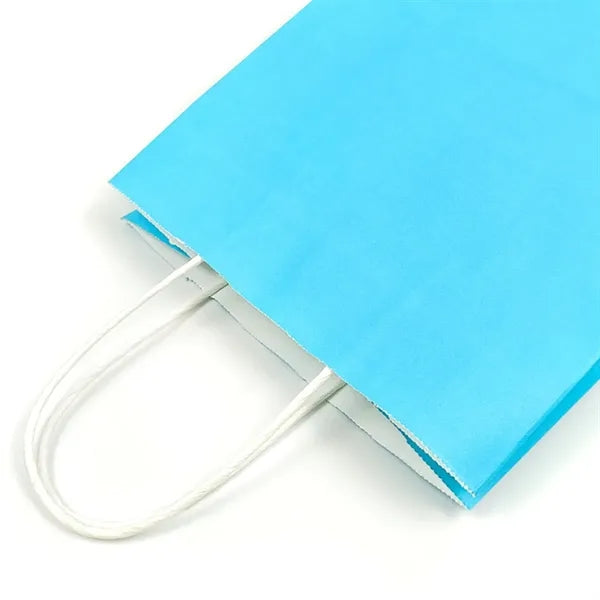 Colored Kraft Paper Tote Bag