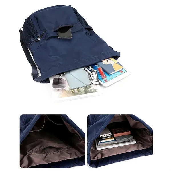 Extra Large Drawstring Gym Bag with Oxford Fabric