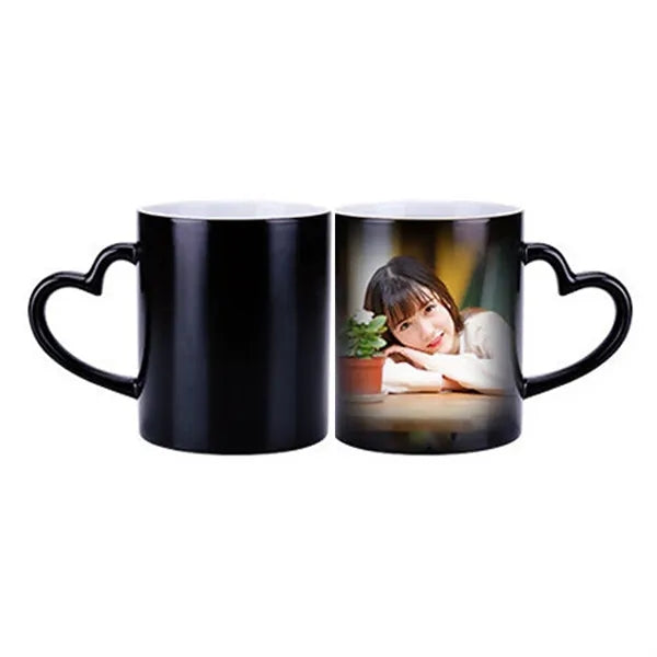 11oz Heat Changing Coffee Ceramic Mug