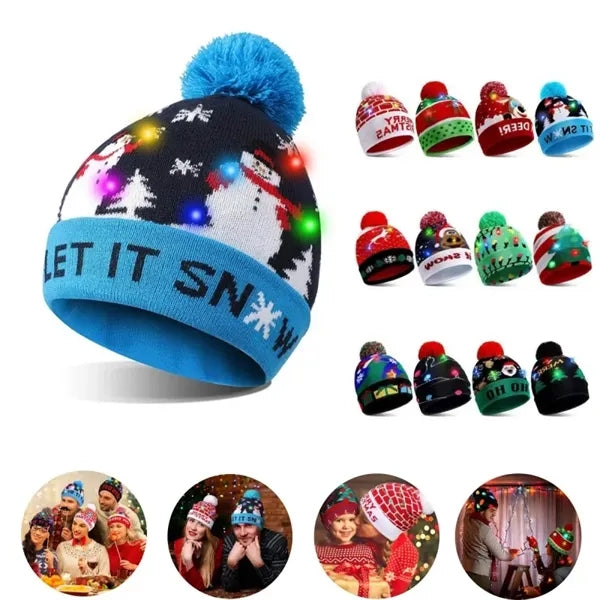 LED Christmas Beanie