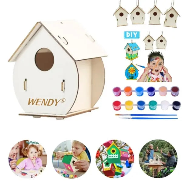 Wooden Kids Paint Kit