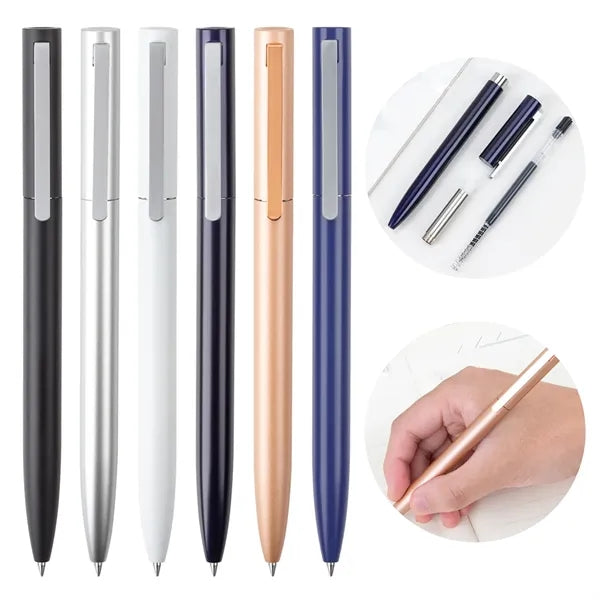 Metal Rotating Retractable Office Ballpoint Pen