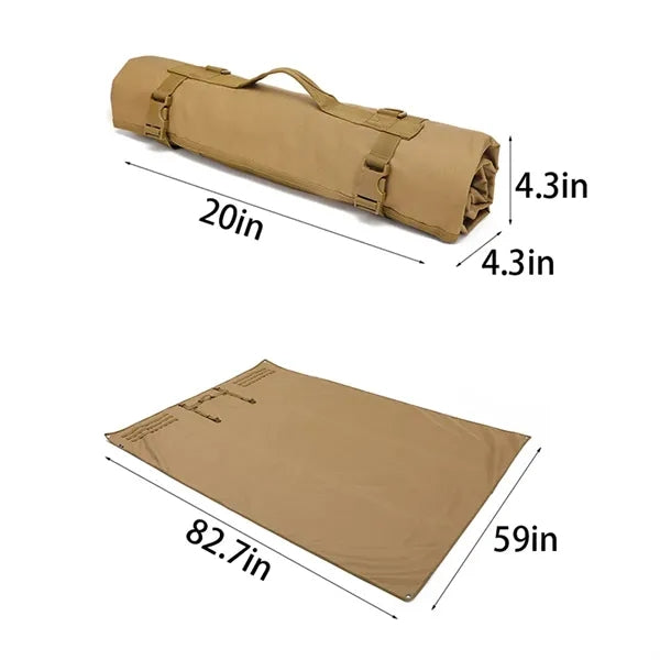 Waterproof Professional Roll Hunting Tactical Shooting Mat
