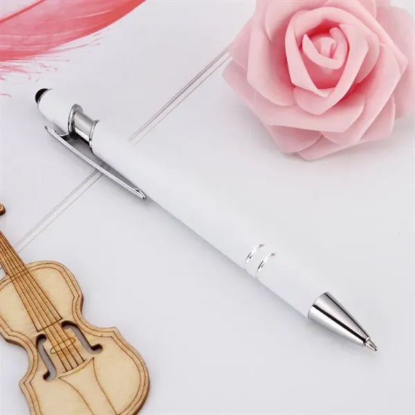 2-in-1 Stylus Retractable Ballpoint