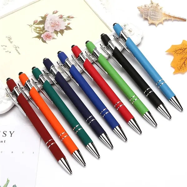2-in-1 Stylus Retractable Ballpoint