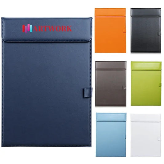 A4 PU Leather File Clipboard Folder