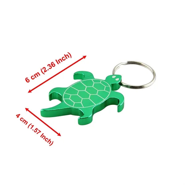 Animal Aluminum Alloy Bottle Ppener Keychain Creative Gifts