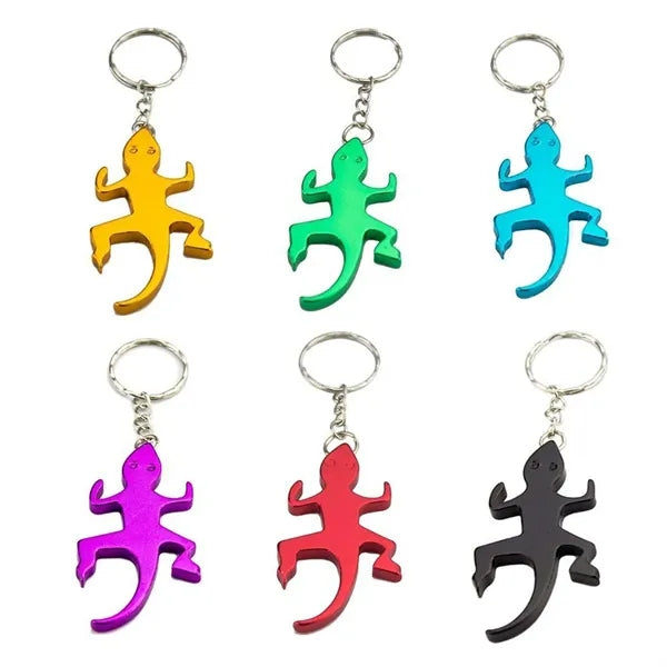 Animal Aluminum Alloy Bottle Ppener Keychain Creative Gifts